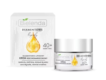 Diamentowe Lipidy diamentowo-lipidowy krem przeciwzmarszczkowy 40+ 50ml Fashion