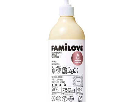 Familove naturalne mydło w płynie Kwitnąca Bergamotka 750ml Hot on Sale